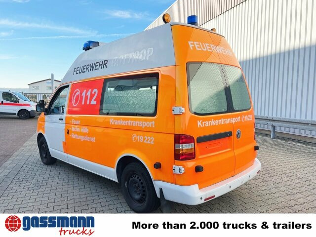 Volkswagen T5 2.5 TDI 4x2, Krankenwagen - Greitosios pagalbos automobilis: foto 3 Volkswagen T5 2.5 TDI 4x2, Krankenwagen - Greitosios pagalbos automobilis: foto 3