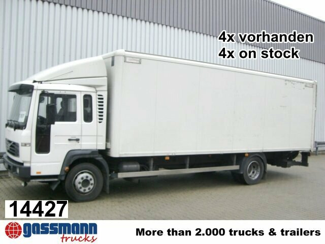 Volvo FL 6-12 4x2, 4x vorhanden! - Furgonas sunkvežimis: foto 1 Volvo FL 6-12 4x2, 4x vorhanden! - Furgonas sunkvežimis: foto 1