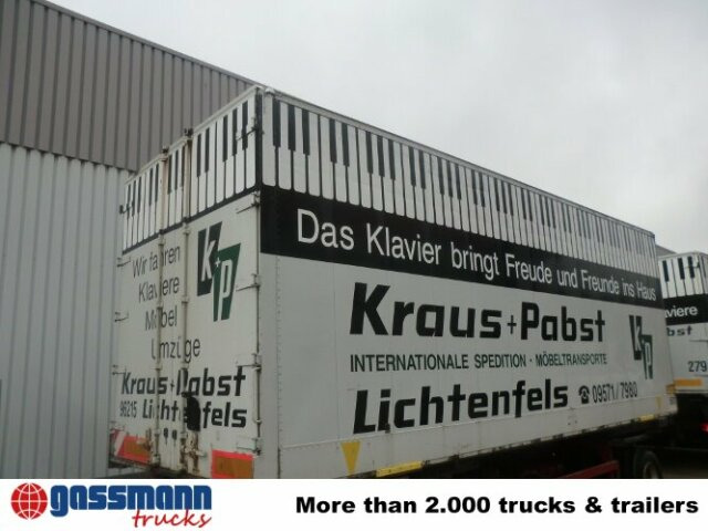 WB Wechselbrücke Koffer, 12x VORHANDEN! - Konteineris-vežimus/ Sukeisti kūną sunkvežimis: foto 2 WB Wechselbrücke Koffer, 12x VORHANDEN! - Konteineris-vežimus/ Sukeisti kūną sunkvežimis: foto 2