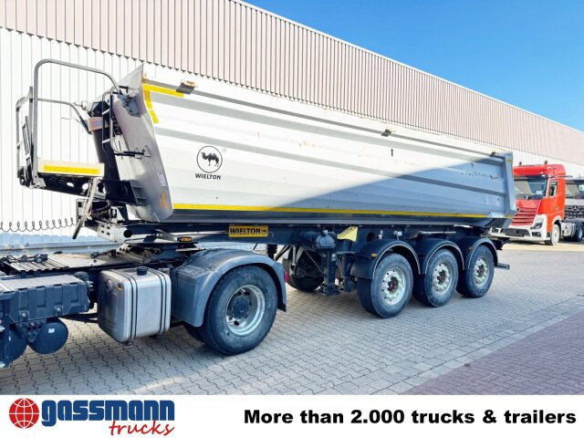 Wielton NW-3, Liftachse, Stahlmulde ca. 26m³ - Savivartis puspriekabė: foto 3 Wielton NW-3, Liftachse, Stahlmulde ca. 26m³ - Savivartis puspriekabė: foto 3