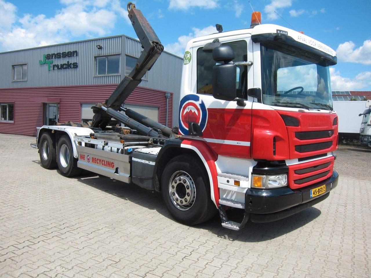 Scania P410 CB6X2 HSA Hyva 22T Haken E6 Liftachse - Hook-lift sunkvežimis: foto 1 Scania P410 CB6X2 HSA Hyva 22T Haken E6 Liftachse - Hook-lift sunkvežimis: foto 1