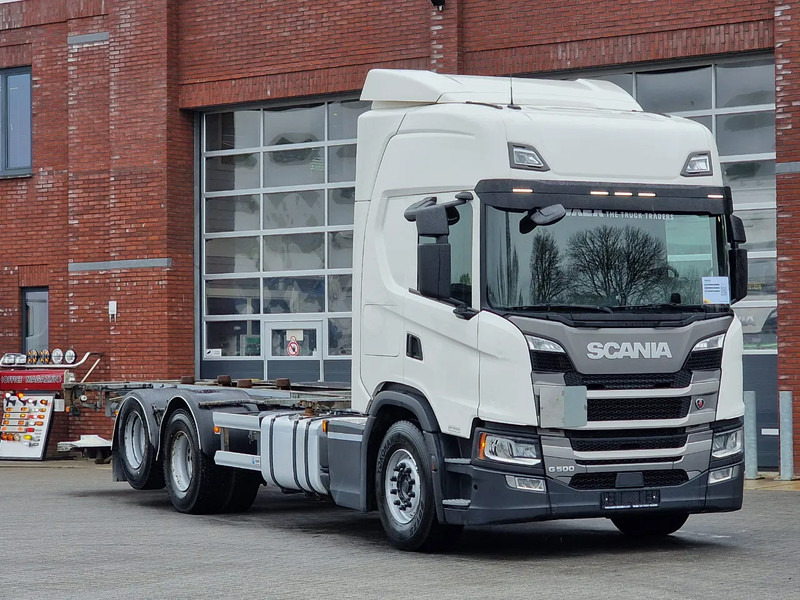 Scania G500 NGS Highline 6x2 - BDF - 4.75 WB - Retarder - Full air - Leather - Led - Konteineris-vežimus/ Sukeisti kūną sunkvežimis: foto 1 Scania G500 NGS Highline 6x2 - BDF - 4.75 WB - Retarder - Full air - Leather - Led - Konteineris-vežimus/ Sukeisti kūną sunkvežimis: foto 1