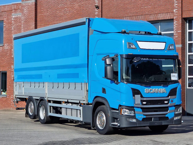 Scania P450 Highline 6x2*4 - Zepro loadlift - Steering axle - 5.15 WB - Full air - - Tentinis sunkvežimis: foto 1 Scania P450 Highline 6x2*4 - Zepro loadlift - Steering axle - 5.15 WB - Full air - - Tentinis sunkvežimis: foto 1