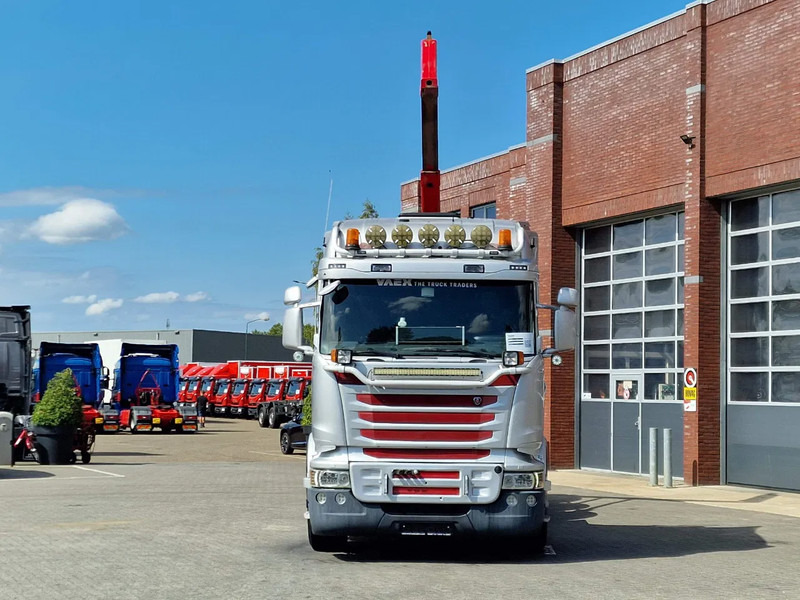 Scania R490 8x4*4 - HIAB XR24SL58 24T hooklift - Euro 6 - Full air - Steering axle - Hook-lift sunkvežimis: foto 4 Scania R490 8x4*4 - HIAB XR24SL58 24T hooklift - Euro 6 - Full air - Steering axle - Hook-lift sunkvežimis: foto 4