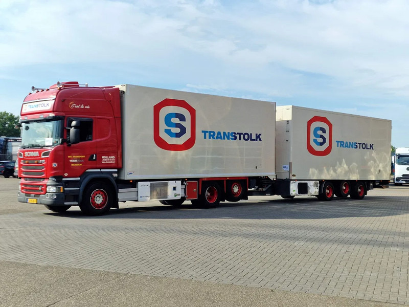 Scania R580 Topline 6x2*4 Frigo + Burg trailer - Retarder - Steering axle - Night clima - Refrižeratorius sunkvežimis: foto 3 Scania R580 Topline 6x2*4 Frigo + Burg trailer - Retarder - Steering axle - Night clima - Refrižeratorius sunkvežimis: foto 3