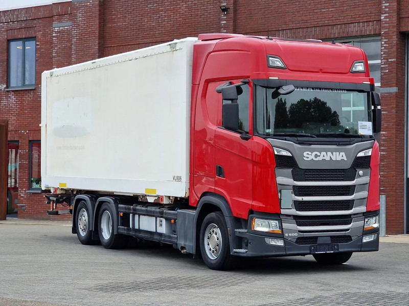 Scania S500 NGS B6X2NB BDF / Box / Loadinglift / Full air / retarder - Furgonas sunkvežimis: foto 1 Scania S500 NGS B6X2NB BDF / Box / Loadinglift / Full air / retarder - Furgonas sunkvežimis: foto 1