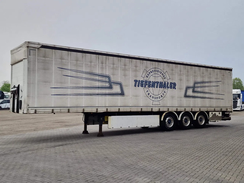Schwarzmüller Tautliner 3 axle - Loadlift - Lift axle - BPW Axle - Lift axle - Alloy wheels - Tentinė puspriekabė: foto 3 Schwarzmüller Tautliner 3 axle - Loadlift - Lift axle - BPW Axle - Lift axle - Alloy wheels - Tentinė puspriekabė: foto 3