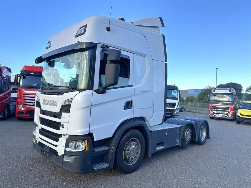 Scania G450 NGS Highline 6x2/4 - Steering - Euro 6 - Led - Leather - Chassis cover - Vilkikas: foto 1 Scania G450 NGS Highline 6x2/4 - Steering - Euro 6 - Led - Leather - Chassis cover - Vilkikas: foto 1