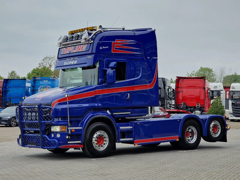 Scania T580 V8 Topline 6x2 - Original Scania Hauber / Torpedo - Manual gearbox - Show truck - Retarder - Vilkikas: foto 3 Scania T580 V8 Topline 6x2 - Original Scania Hauber / Torpedo - Manual gearbox - Show truck - Retarder - Vilkikas: foto 3