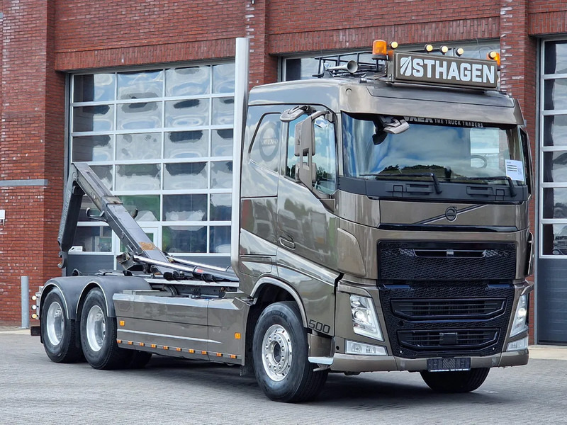 Volvo FH 500 6x4 Hooklift 21t / full airsuspension / retarder / alcoa wheels / standing exhaust / special interieur - Hook-lift sunkvežimis: foto 2 Volvo FH 500 6x4 Hooklift 21t / full airsuspension / retarder / alcoa wheels / standing exhaust / special interieur - Hook-lift sunkvežimis: foto 2