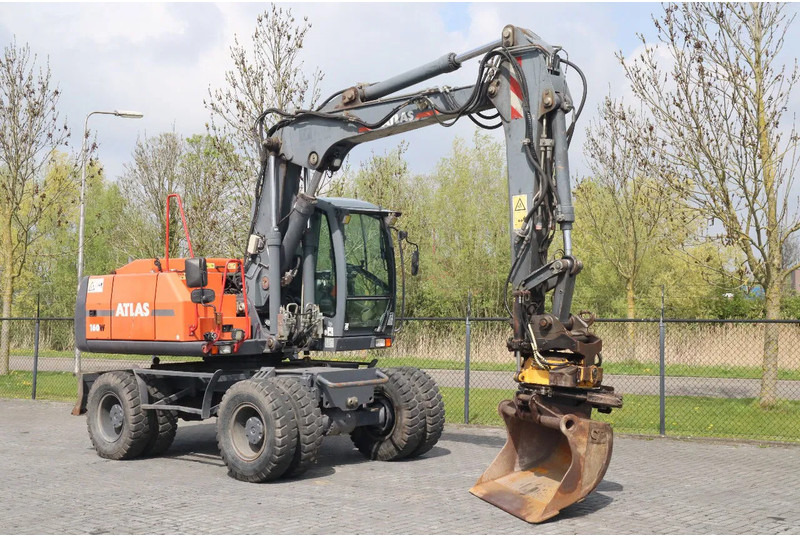 Atlas 160W | ROTOTILT | GRIPPER | BUCKET | DOZER BLADE - Ratinis ekskavatorius: foto 5 Atlas 160W | ROTOTILT | GRIPPER | BUCKET | DOZER BLADE - Ratinis ekskavatorius: foto 5