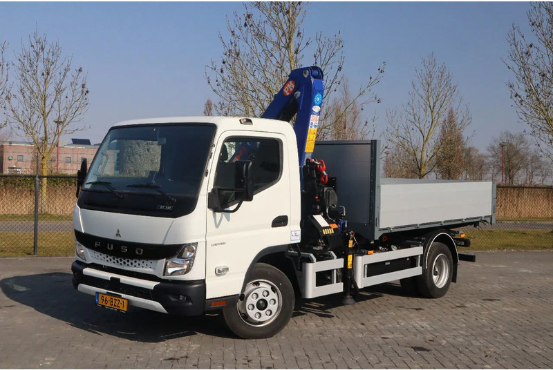FUSO Canter 7C18 | 4X2 | 3-WAY TIPPER | PM 6.5 KRAN /CRANE - Sunkvežimis su kranu: foto 2 FUSO Canter 7C18 | 4X2 | 3-WAY TIPPER | PM 6.5 KRAN /CRANE - Sunkvežimis su kranu: foto 2