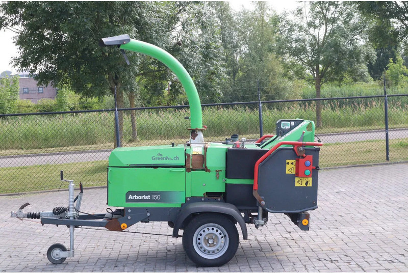 Greenmech ARBORIST 150 - Medienos smulkintuvas: foto 1 Greenmech ARBORIST 150 - Medienos smulkintuvas: foto 1