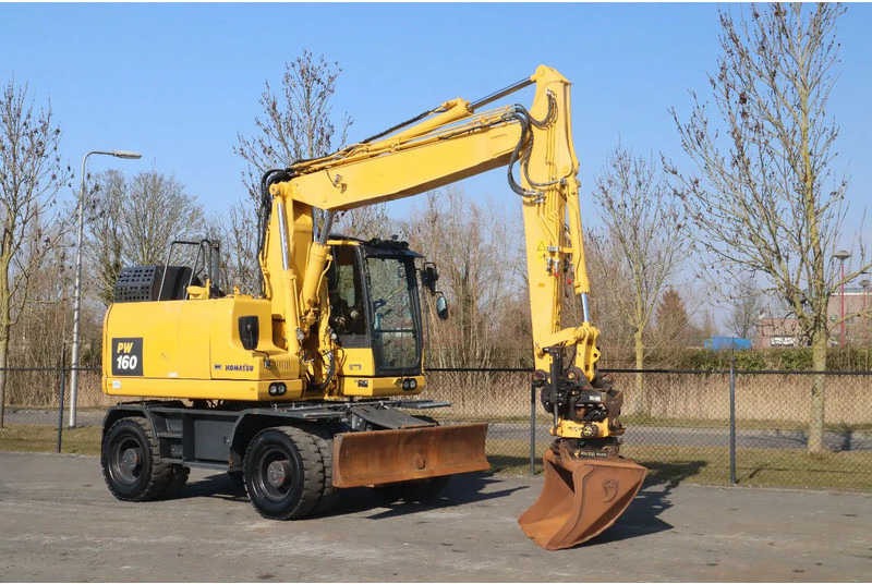Ratinis ekskavatorius Komatsu PW160-11 | ENGCON TILTROTATOR | BUCKET | TRAILER HYDR.: foto 5
