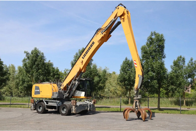 Liebherr LH 40 M LITRONIC | GRAB | QUICK COUPLER | 16 METER - Ratinis ekskavatorius: foto 5 Liebherr LH 40 M LITRONIC | GRAB | QUICK COUPLER | 16 METER - Ratinis ekskavatorius: foto 5