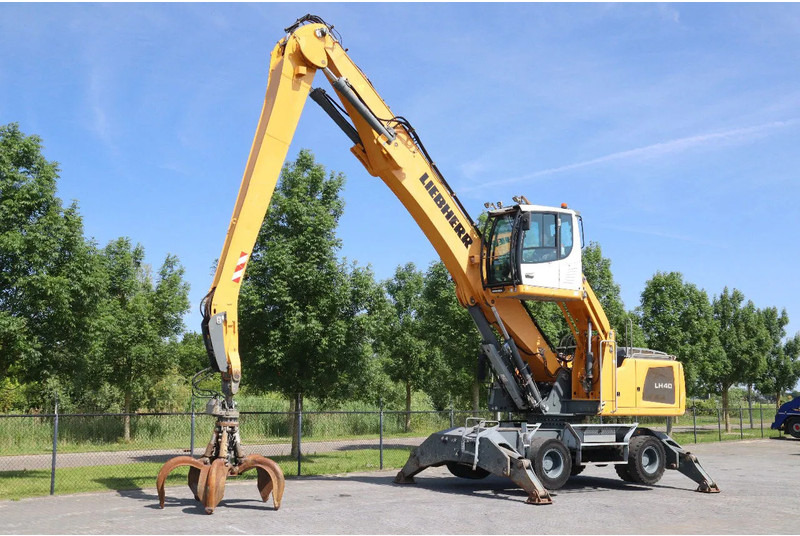 Liebherr LH 40 M LITRONIC | GRAB | QUICK COUPLER | 16 METER - Ratinis ekskavatorius: foto 2 Liebherr LH 40 M LITRONIC | GRAB | QUICK COUPLER | 16 METER - Ratinis ekskavatorius: foto 2