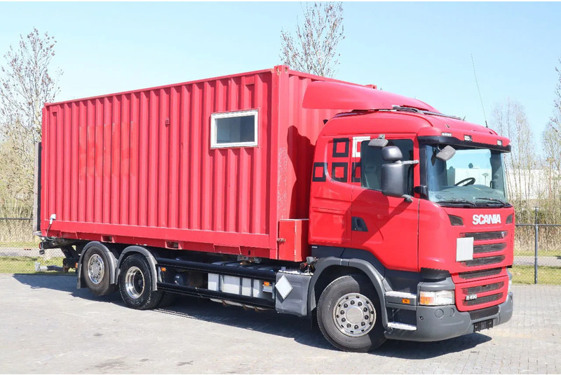 Scania R490 | 6X2 | RETARDER | BDF | MOBILE WORKSHOP | WERKSTATT - Važiuoklės sunkvežimis: foto 3 Scania R490 | 6X2 | RETARDER | BDF | MOBILE WORKSHOP | WERKSTATT - Važiuoklės sunkvežimis: foto 3