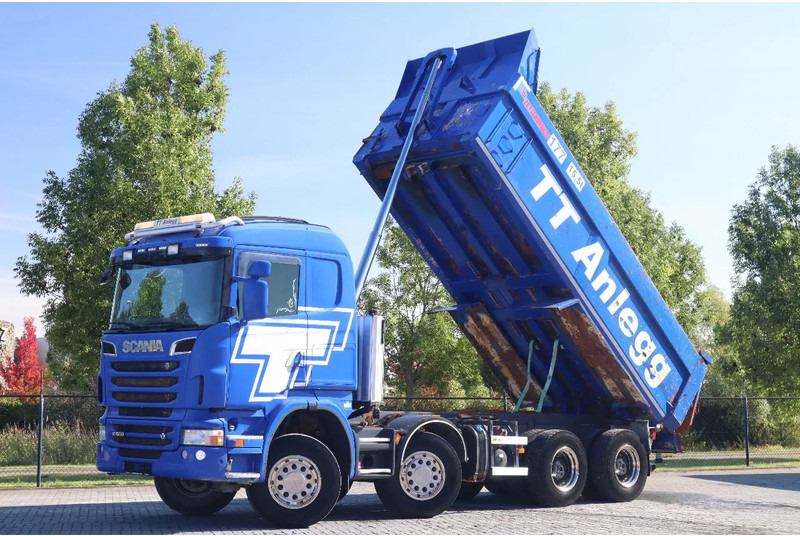 Scania R500 V8 | 8X4 | RETARDER | BIG AXLES | FULL STEEL | EURO 5 - Savivartis sunkvežimis: foto 1 Scania R500 V8 | 8X4 | RETARDER | BIG AXLES | FULL STEEL | EURO 5 - Savivartis sunkvežimis: foto 1