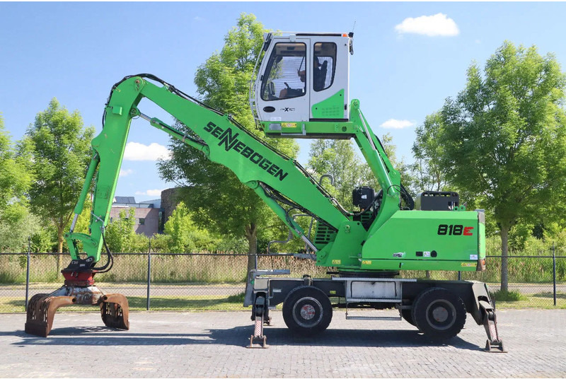 Sennebogen 818 M K9 ULM | SORTING GRAB | GOOD CONDITION - Ratinis ekskavatorius: foto 1 Sennebogen 818 M K9 ULM | SORTING GRAB | GOOD CONDITION - Ratinis ekskavatorius: foto 1