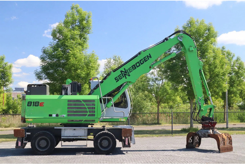 Sennebogen 818 M K9 ULM | SORTING GRAB | GOOD CONDITION - Ratinis ekskavatorius: foto 4 Sennebogen 818 M K9 ULM | SORTING GRAB | GOOD CONDITION - Ratinis ekskavatorius: foto 4