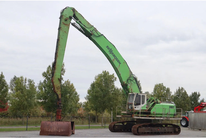 Sennebogen 860R | 860 R | CLAMSHELL BUCKET - Ekskavatorius su ilga strėle: foto 2 Sennebogen 860R | 860 R | CLAMSHELL BUCKET - Ekskavatorius su ilga strėle: foto 2