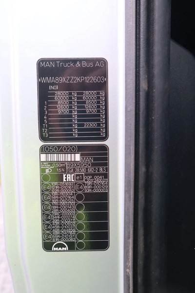 Vilkikas MAN TGX 28.580 | 6X2 | RETARDER | FULL OPTION | EURO 6: foto 20