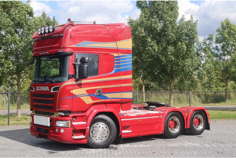Scania R580 V8 | 6X4 | HYDRAULICS | RETARDER | 85 TON | BIG AXLES | EURO 6 - Vilkikas: foto 1 Scania R580 V8 | 6X4 | HYDRAULICS | RETARDER | 85 TON | BIG AXLES | EURO 6 - Vilkikas: foto 1