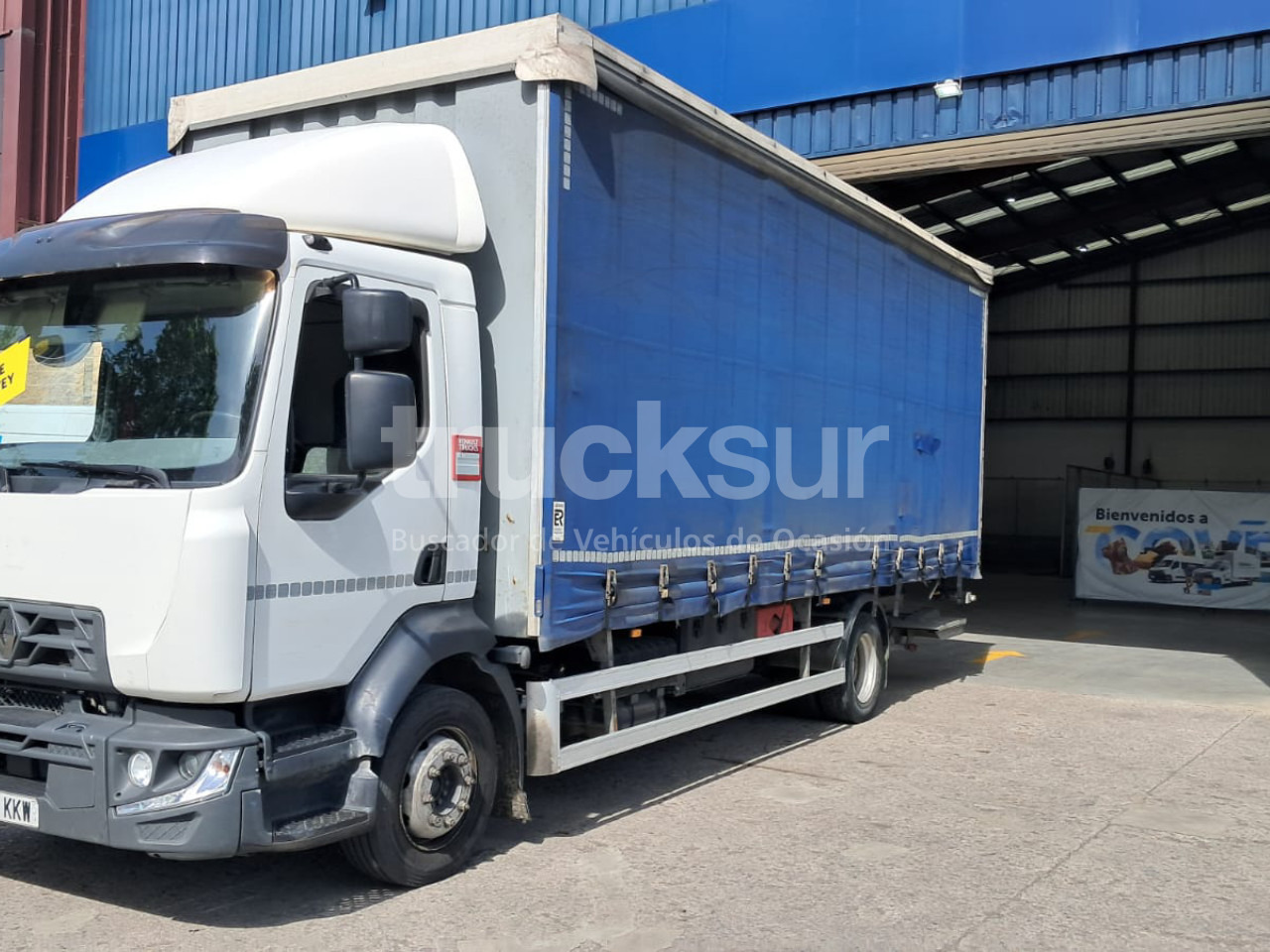 RENAULT D 12.210 SEMITAULINER - Tentinis sunkvežimis: foto 3 RENAULT D 12.210 SEMITAULINER - Tentinis sunkvežimis: foto 3