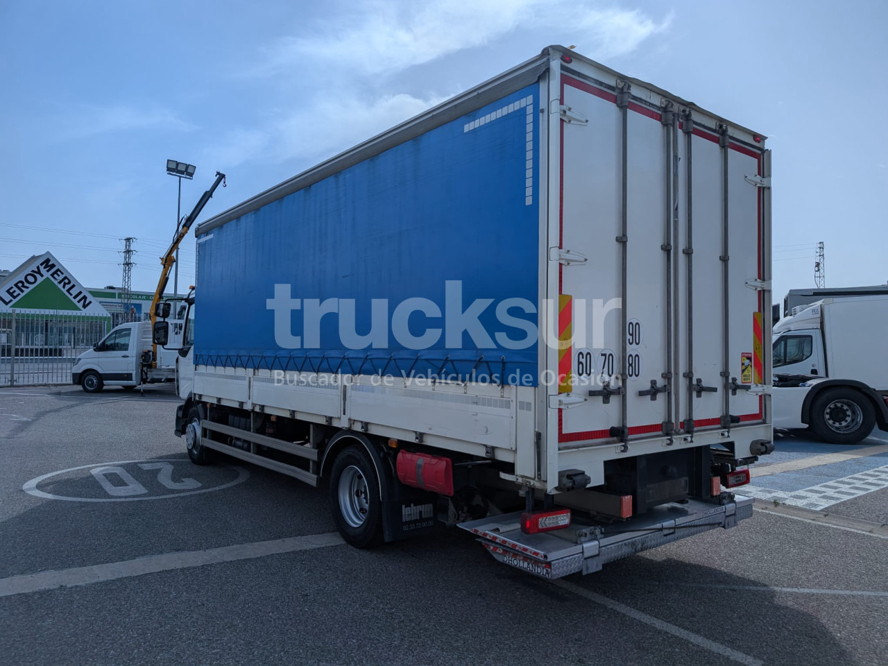 RENAULT D240.12 - Tentinis sunkvežimis: foto 4 RENAULT D240.12 - Tentinis sunkvežimis: foto 4