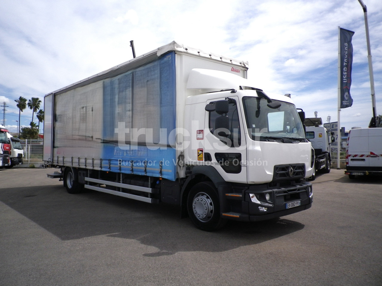 RENAULT D280.18 22P - Tentinis sunkvežimis: foto 2 RENAULT D280.18 22P - Tentinis sunkvežimis: foto 2