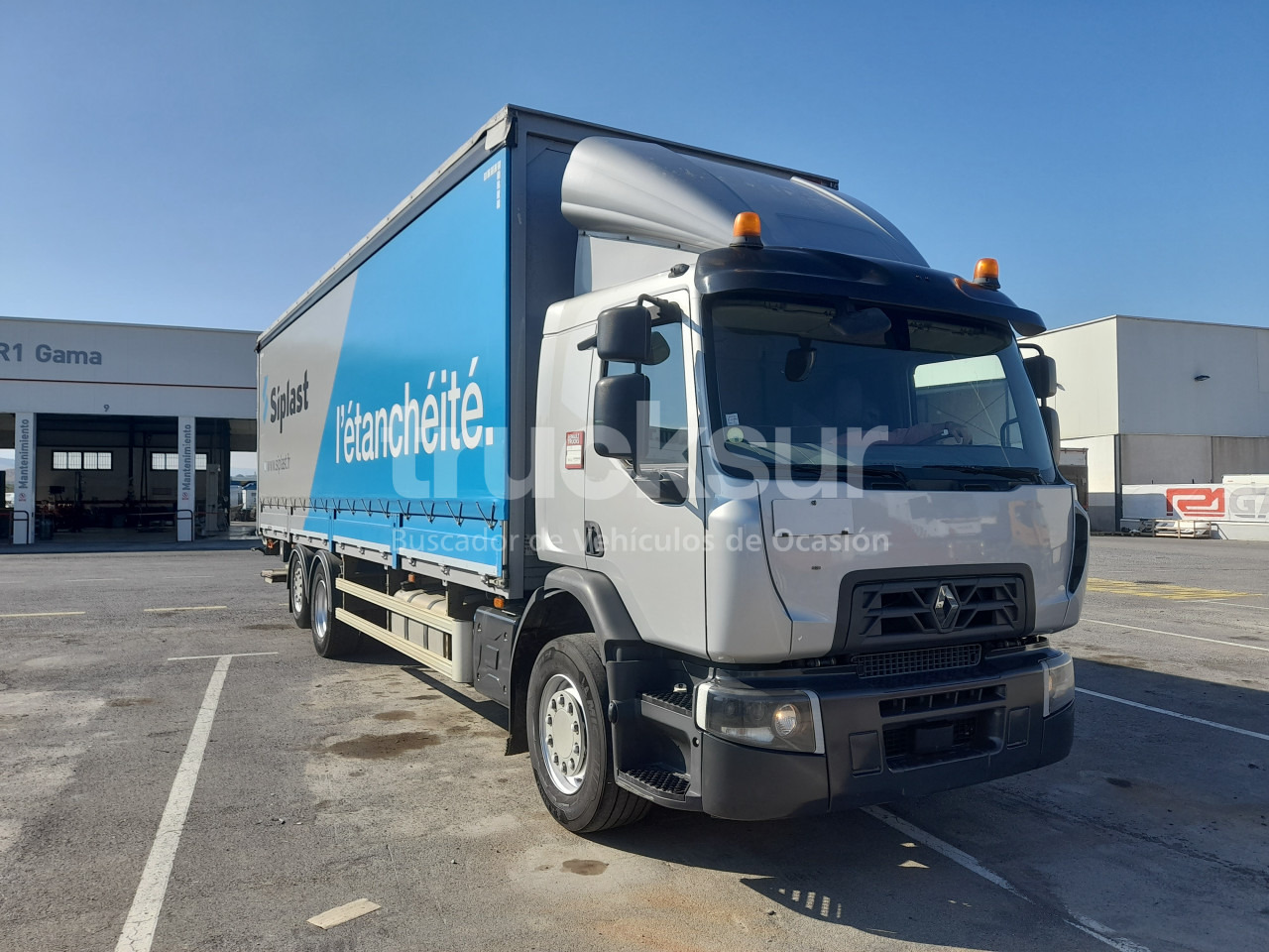 RENAULT D320.26 ejes 6x2*4 - Tentinis sunkvežimis: foto 1 RENAULT D320.26 ejes 6x2*4 - Tentinis sunkvežimis: foto 1