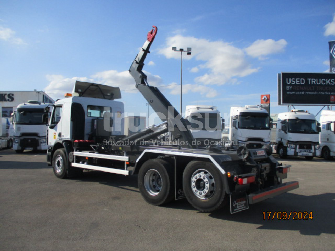 RENAULT PREMIUM 430.26 LANDER - Hook-lift sunkvežimis: foto 3 RENAULT PREMIUM 430.26 LANDER - Hook-lift sunkvežimis: foto 3