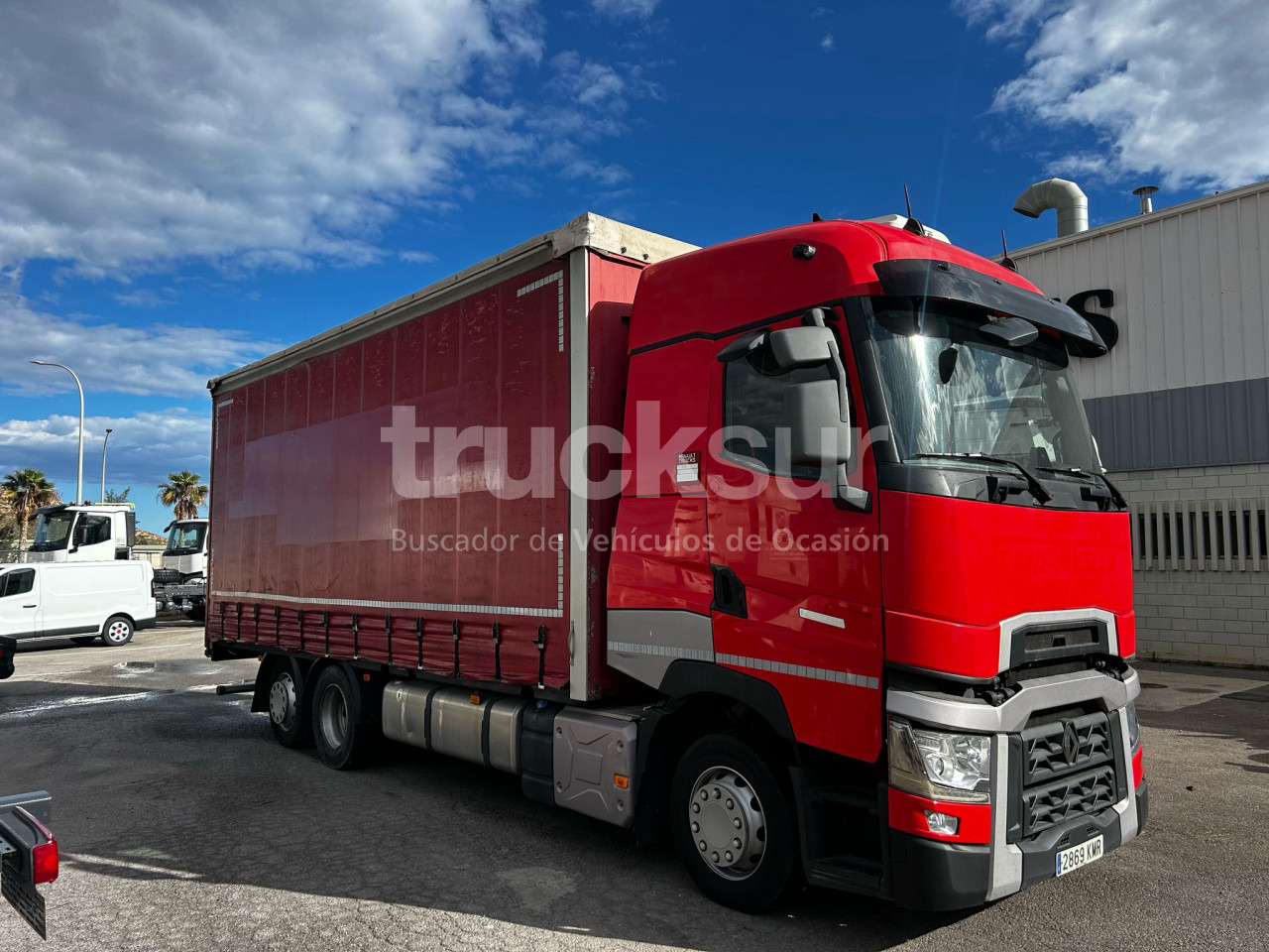 RENAULT T480 HIGH SLEEPER CAB 6X2*4 ejes 6x2*4 - Tentinis sunkvežimis: foto 2 RENAULT T480 HIGH SLEEPER CAB 6X2*4 ejes 6x2*4 - Tentinis sunkvežimis: foto 2