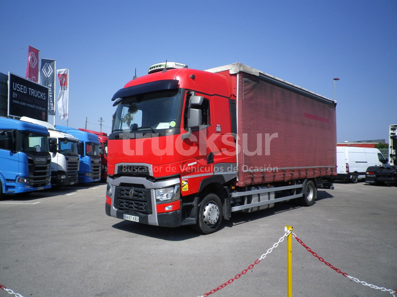 RENAULT T480 HIGH SLEEPER CAB - Tentinis sunkvežimis: foto 1 RENAULT T480 HIGH SLEEPER CAB - Tentinis sunkvežimis: foto 1