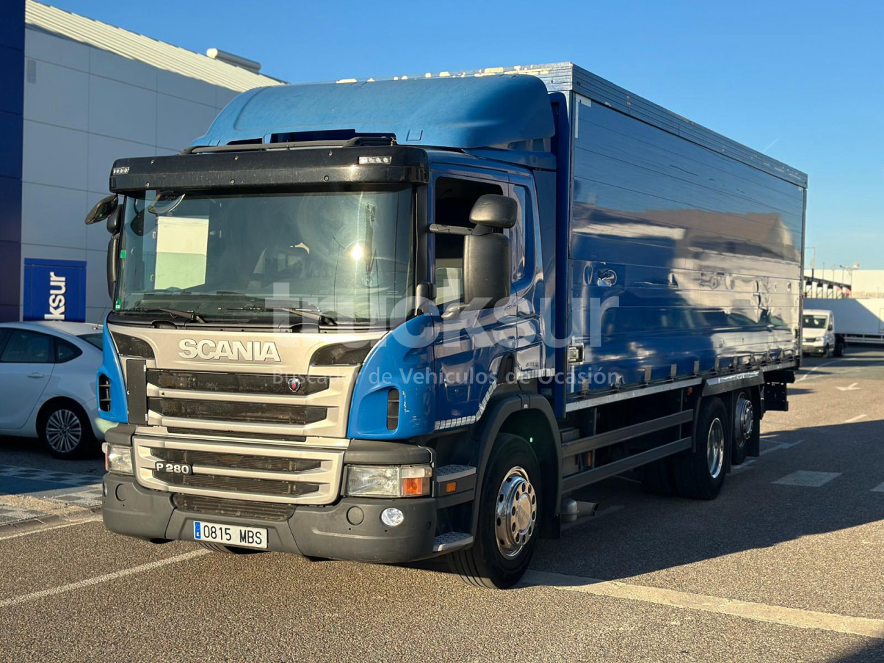 SCANIA P 280 ejes 6x2*4 - Furgonas sunkvežimis: foto 1 SCANIA P 280 ejes 6x2*4 - Furgonas sunkvežimis: foto 1