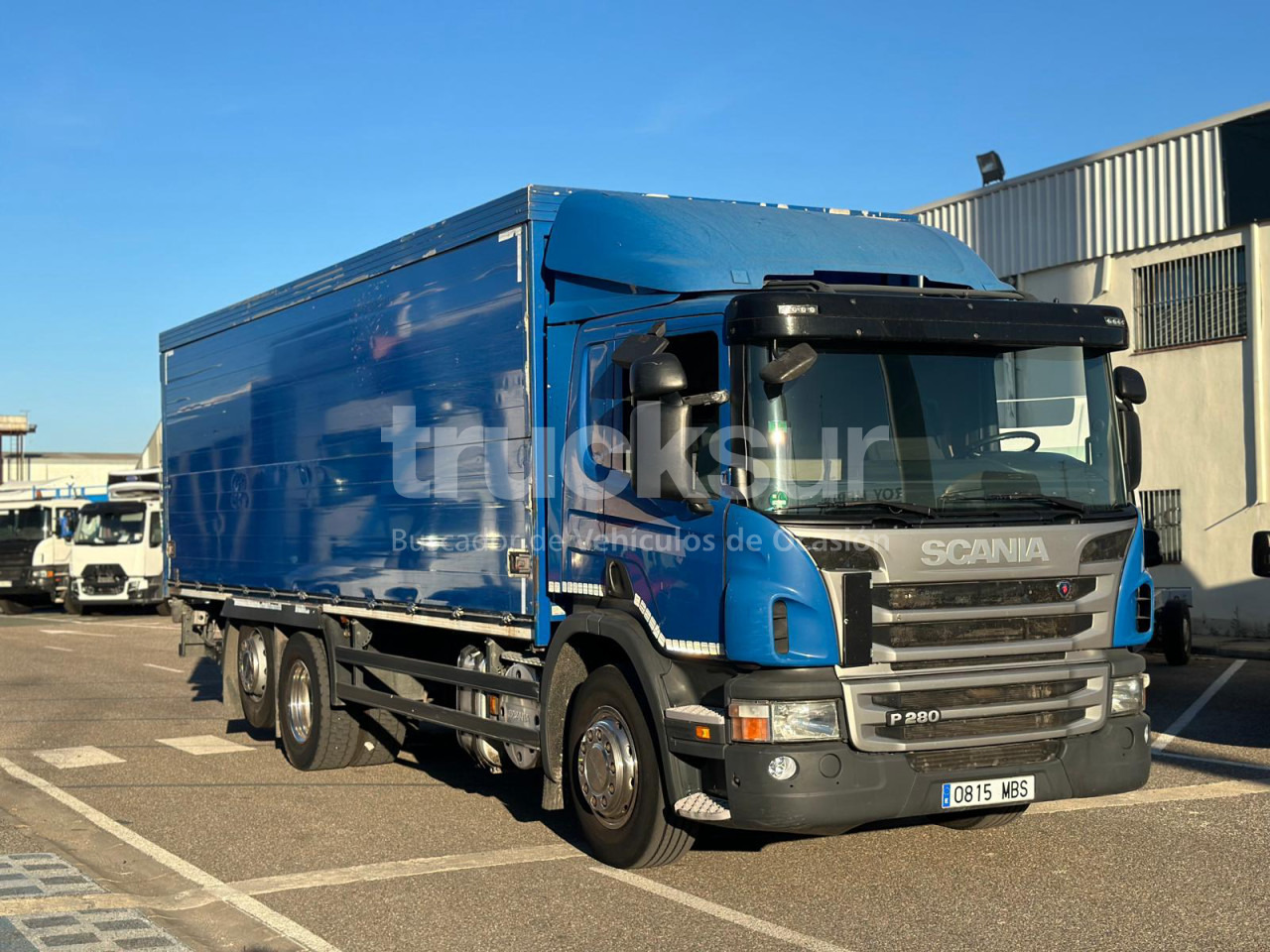 SCANIA P 280 ejes 6x2*4 - Furgonas sunkvežimis: foto 2 SCANIA P 280 ejes 6x2*4 - Furgonas sunkvežimis: foto 2