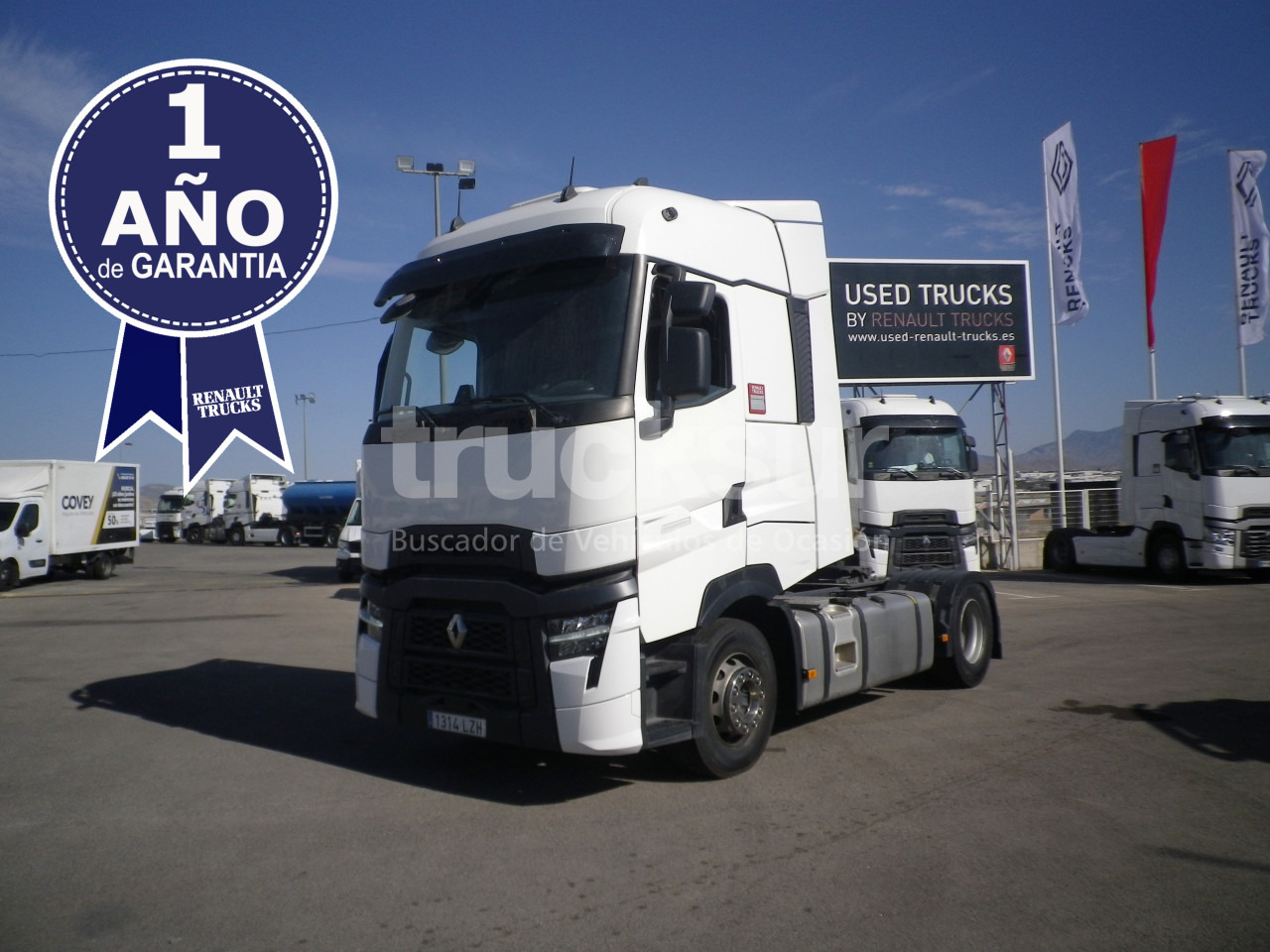 RENAULT T520 HIGH SLEEPER CAB - Vilkikas: foto 1 RENAULT T520 HIGH SLEEPER CAB - Vilkikas: foto 1