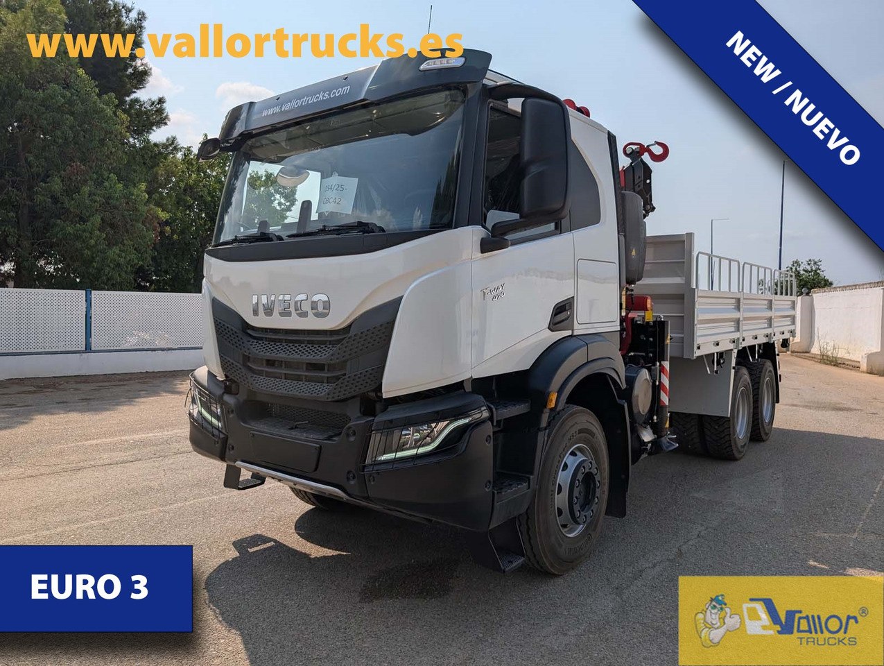 IVECO TWAY 470 FASSI ONLY EXPORT OUT EU - Sunkvežimis su kranu: foto 1 IVECO TWAY 470 FASSI ONLY EXPORT OUT EU - Sunkvežimis su kranu: foto 1