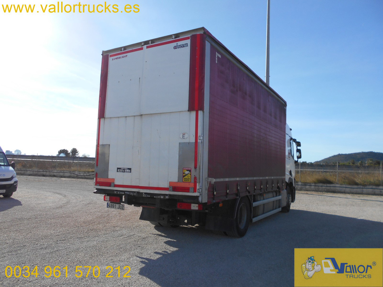 RENAULT T460 - Tentinis sunkvežimis: foto 2 RENAULT T460 - Tentinis sunkvežimis: foto 2
