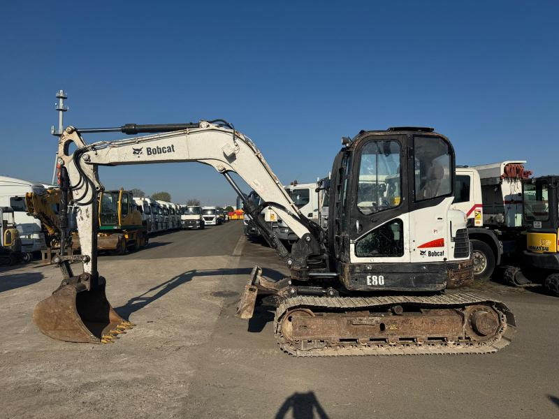Bobcat E80 - Mini ekskavatorius: foto 1 Bobcat E80 - Mini ekskavatorius: foto 1