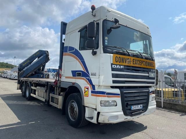 DAF XF105 460 - Platforminis/ Bortinis sunkvežimis, Sunkvežimis su kranu: foto 2 DAF XF105 460 - Platforminis/ Bortinis sunkvežimis, Sunkvežimis su kranu: foto 2
