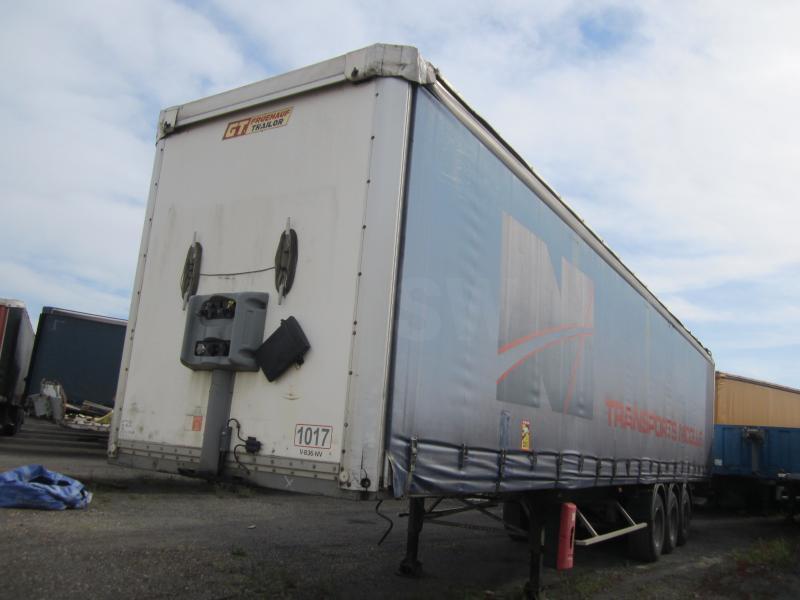 Fruehauf - Tentinė puspriekabė: foto 1 Fruehauf - Tentinė puspriekabė: foto 1