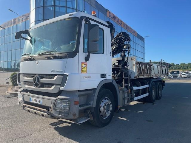 Mercedes Actros 2632 - Savivartis sunkvežimis, Sunkvežimis su kranu: foto 1 Mercedes Actros 2632 - Savivartis sunkvežimis, Sunkvežimis su kranu: foto 1