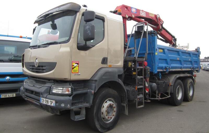 Renault Kerax 370 DXI - Savivartis sunkvežimis: foto 1 Renault Kerax 370 DXI - Savivartis sunkvežimis: foto 1