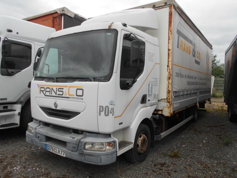 Renault Midlum 180 - Tentinis sunkvežimis: foto 1 Renault Midlum 180 - Tentinis sunkvežimis: foto 1