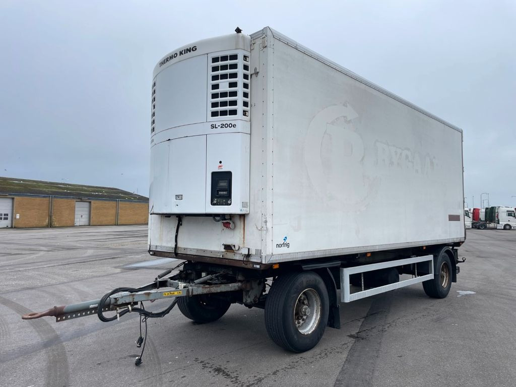Krone 18 t. 2 axle ThermoKing SL-200e - Refrižeratorius priekaba: foto 1 Krone 18 t. 2 axle ThermoKing SL-200e - Refrižeratorius priekaba: foto 1