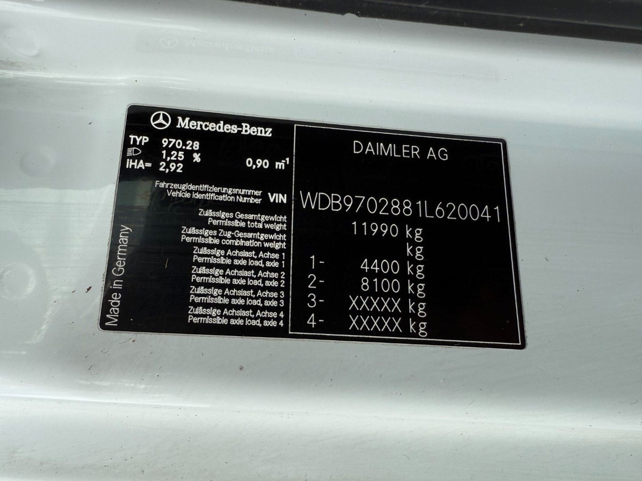 Furgonas sunkvežimis Mercedes-Benz Atego 1218 4x2 Euro 5 8,0 m. koffer: foto 16