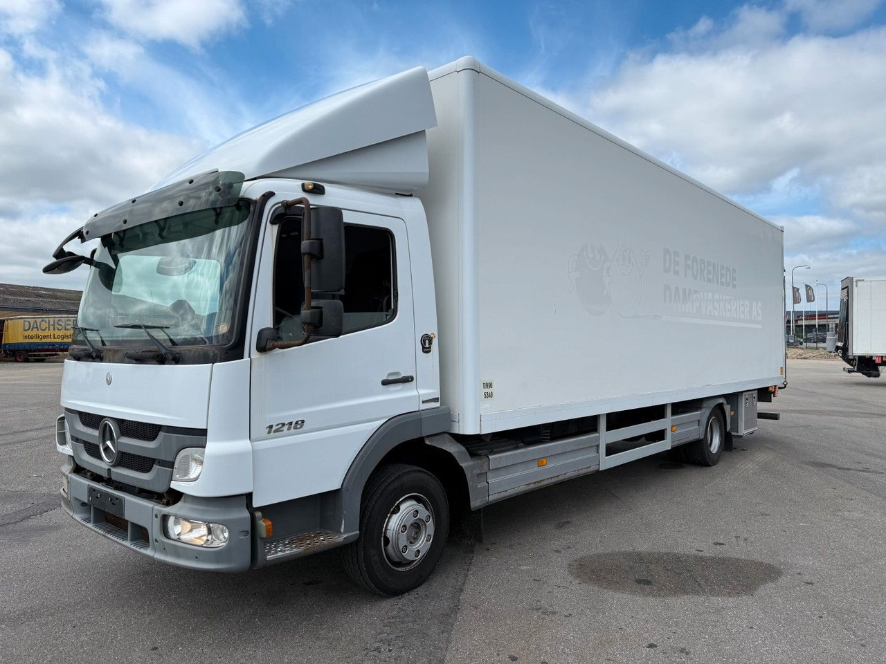 Mercedes-Benz Atego 1218 4x2 Euro 5 8,0 m. koffer - Furgonas sunkvežimis: foto 1 Mercedes-Benz Atego 1218 4x2 Euro 5 8,0 m. koffer - Furgonas sunkvežimis: foto 1