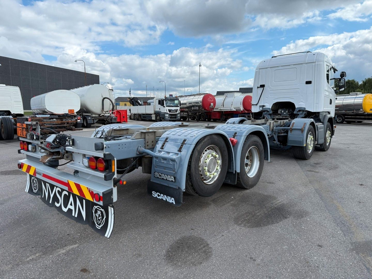 Scania G450 8x2*6 ADR Chassis / Fahrgestell / Euro 6 - Važiuoklės sunkvežimis: foto 3 Scania G450 8x2*6 ADR Chassis / Fahrgestell / Euro 6 - Važiuoklės sunkvežimis: foto 3