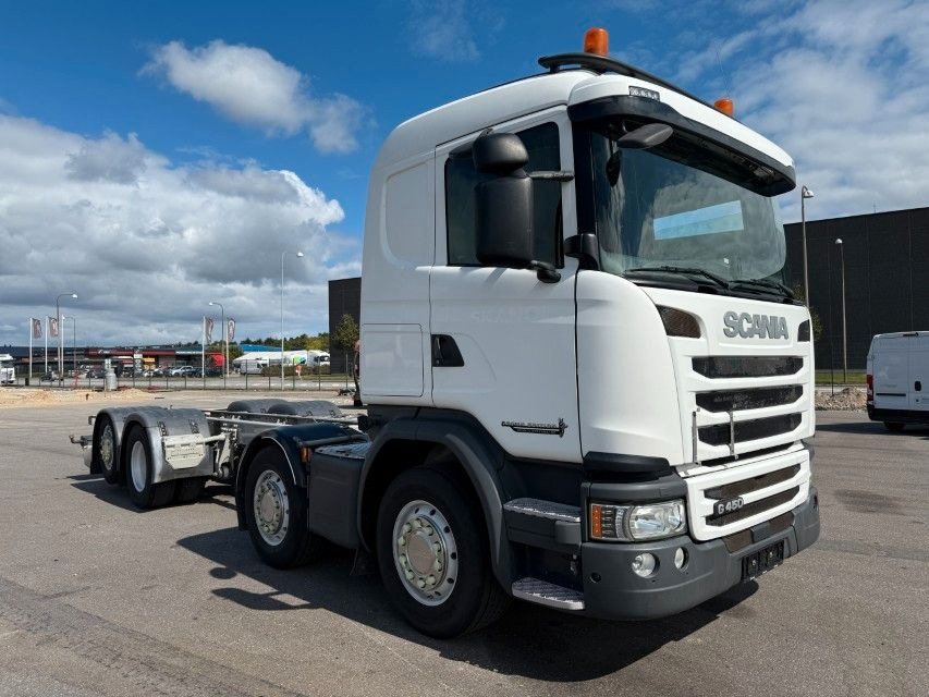 Scania G450 LB 8x2*6 MNB ADR Chassis / Retarder - Važiuoklės sunkvežimis: foto 2 Scania G450 LB 8x2*6 MNB ADR Chassis / Retarder - Važiuoklės sunkvežimis: foto 2